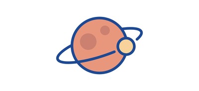 Image for Planet Space Comet Cricut SVG Design