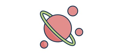 Image for Planet Space Earth Cricut SVG Design