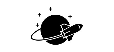 Image for Planet Rocket Shuttle Cricut SVG Design