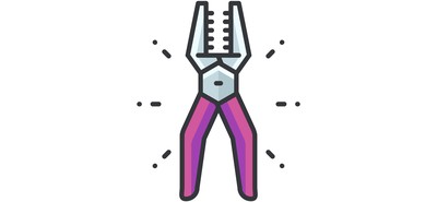 Image for Pliers Construction Tool Cricut SVG Design