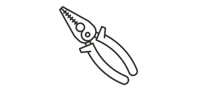 Image for Pliers Tool Pincers Cricut SVG Design