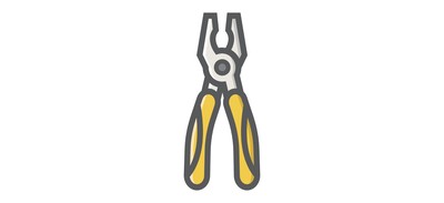 Image for Pliers Construction Clamp Cricut SVG Design