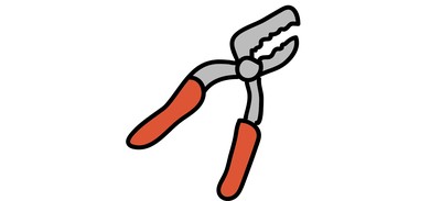 Image for Pliers Nails Tool Cricut SVG Design