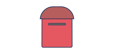 Image for Post Box Mail Cricut SVG Design