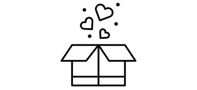 Image for Free Box Heart Present Cricut SVG Design