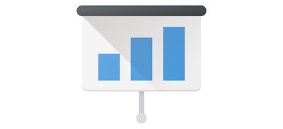 Image for Presentation Board Graph Cricut SVG Design