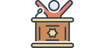 Image for President Chairman Orator Cricut SVG Design