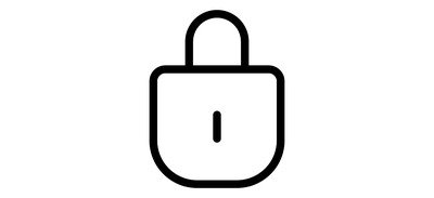 Image for Privacy Lock Locked Cricut SVG Design