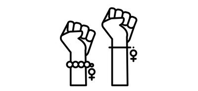 Image for Fists Feminism Punch Cricut SVG Design