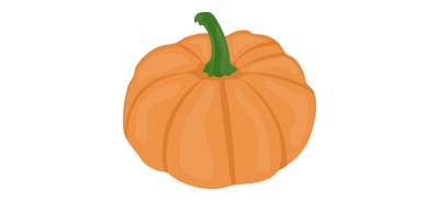 Image for Pumpkin Autumn Vegetable Cricut SVG Design