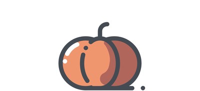 Image for Pumpkin Vegetable Organic Cricut SVG Design