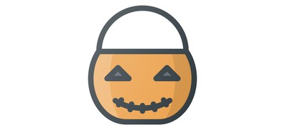 Image for Free Pumpkin Bucket Halloween Cricut SVG Design