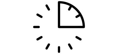 Image for Quarter Hour Clock Cricut SVG Design