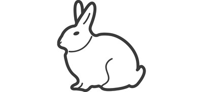 Image for Rabbit Bunny Animals Cricut SVG Design