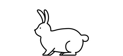 Image for Animal Pet Bunny Cricut SVG Design