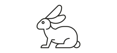 Image for Rabbit Bunny Easter Cricut SVG Design