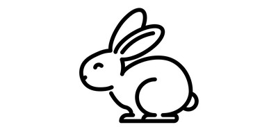 Image for Animal Rabbit Animal Testing Cricut SVG Design