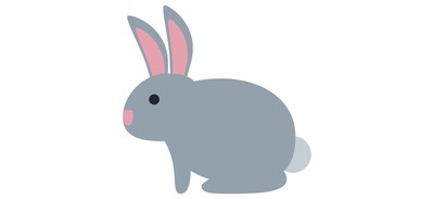 Image for Free Rabbit Animal Test Cricut SVG Design