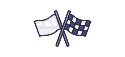 Image for Race Finish Flag Cricut SVG Design