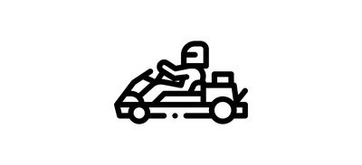 Image for Driver Driving Kart Cricut SVG Design