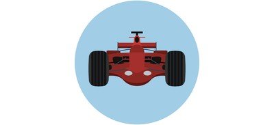 Image for Racing Car Automobile Cricut SVG Design