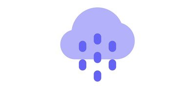 Image for Rain Rainy Rainfall Cricut SVG Design