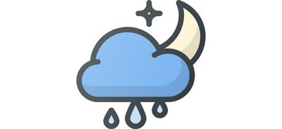 Image for Rain Cloud Rainy Cricut SVG Design