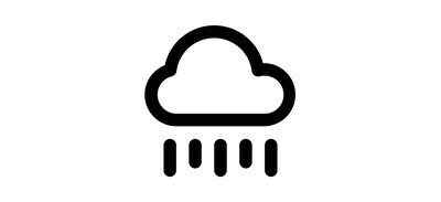 Image for Rain Cloud Weather Cricut SVG Design