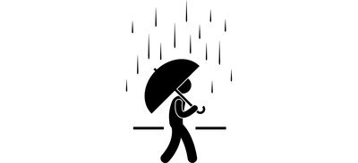 Image for Rain Raining Rainy Cricut SVG Design