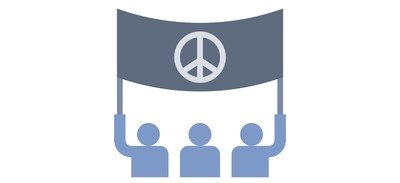 Image for Rally Protest Peace Cricut SVG Design