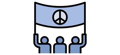 Image for Rally Protest Peace Cricut SVG Design