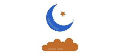 Image for Ramadan Moon Cloud Cricut SVG Design