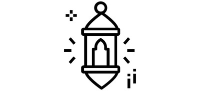 Image for Ramadan Lamp Lantern Lightbulb Cricut SVG Design