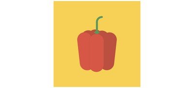 Image for Red Bell Pepper Cricut SVG Design