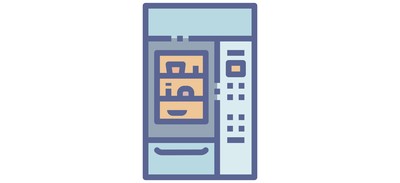 Image for Machine Vending Fridge Cricut SVG Design