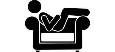 Image for Sofa Relaxing Pose Cricut SVG Design