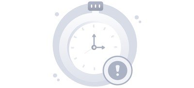 Image for Alert Reminder Clock Cricut SVG Design