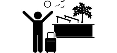 Image for Resort Hotel Holiday Cricut SVG Design