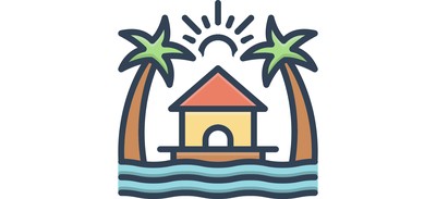 Image for Resort Tourist Center Beachfront Cricut SVG Design