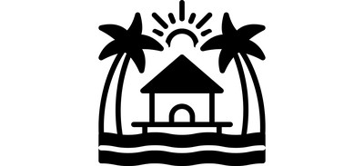 Image for Resort Tourist Center Beachfront Cricut SVG Design