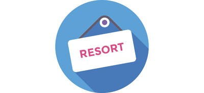 Image for Resort Signboard Hanging Cricut SVG Design