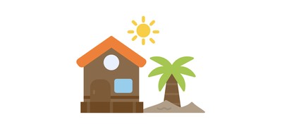 Image for Resort Beach Beach House Cricut SVG Design