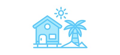 Image for Resort Beach Beach House Cricut SVG Design