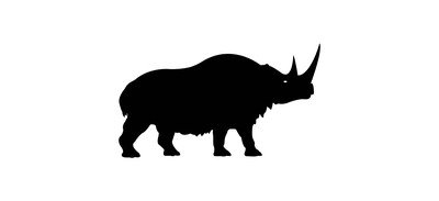 Image for Animalia Rhino Rhinoceros Cricut SVG Design