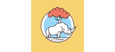 Image for Rhinoceros Animal Rhino Cricut SVG Design