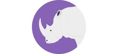 Image for Rhinoceros Mammal Rhino Cricut SVG Design