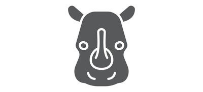 Image for Rhinoceros Mammal Face Cricut SVG Design