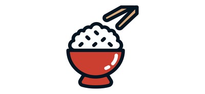 Image for Rice Rice Bowl Meal Cricut SVG Design