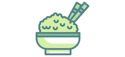 Image for Rice Bowl Food Cricut SVG Design