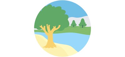 Image for River Landforms Valley Cricut SVG Design